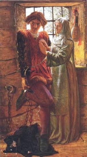 William Holman Hunt Claudio and Isabella Germany oil painting art